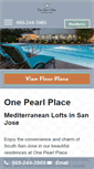 Mobile Screenshot of onepearlplace.com